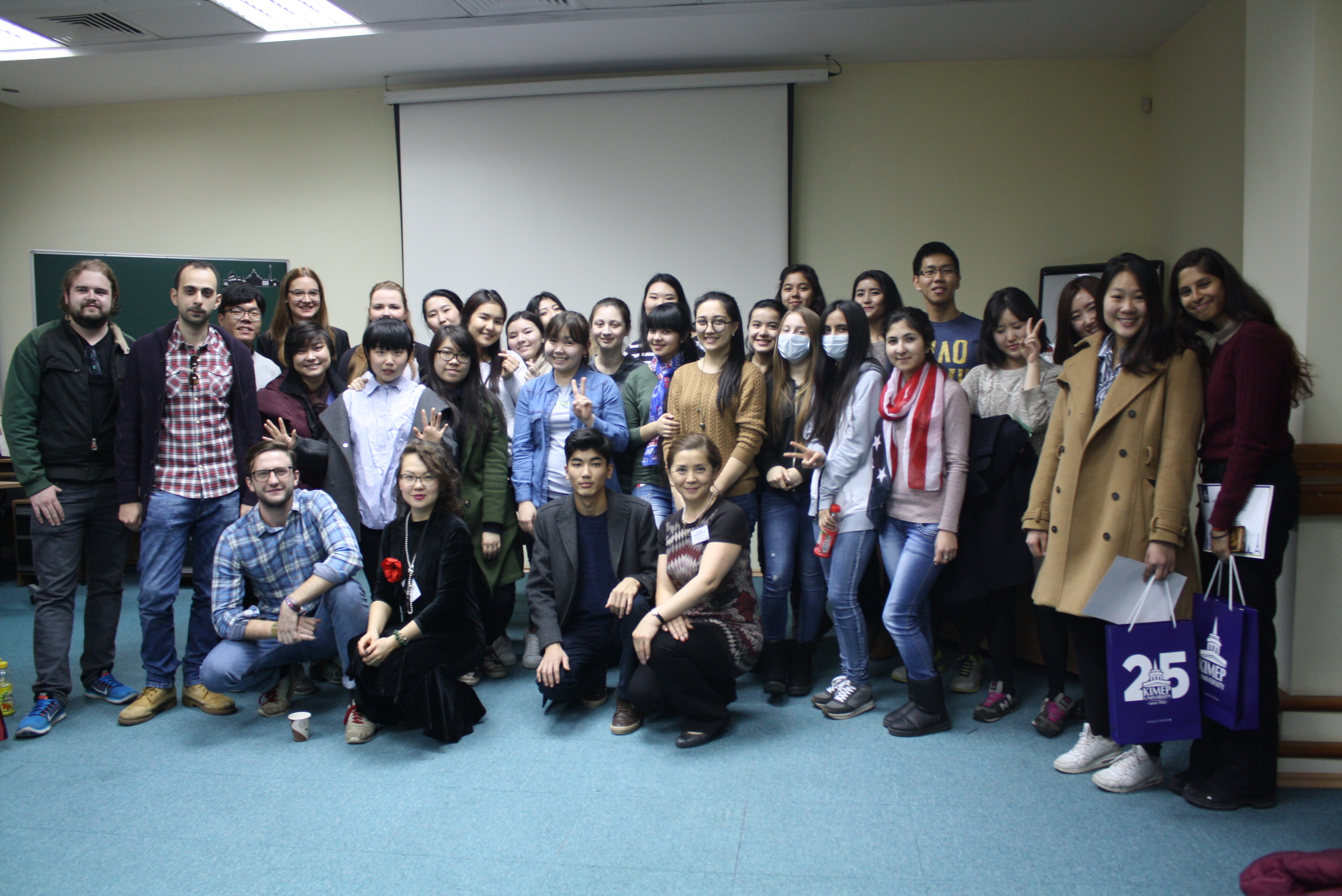 Farewell Party for International Students Fall 2016