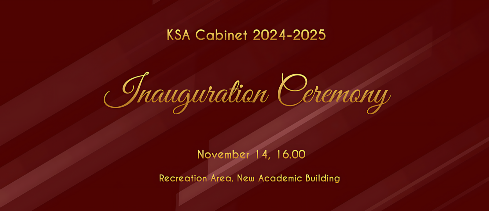 Inauguration Ceremony slider